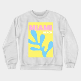 Miami Beach Crewneck Sweatshirt